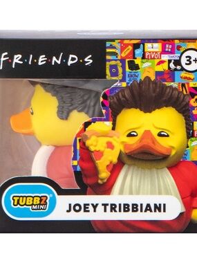 Tubbz Mini Friends Joey Tribbiani Yellow Collectible Duck NEW